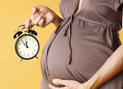 39 tednov nosečnosti je želodec padel