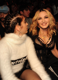 Мадонна с дочерью Лурдес Леон