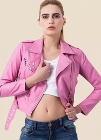 růžová bunda s tím, co nosit 11