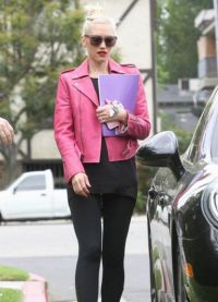 růžová bunda s tím, co nosit 2