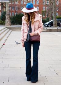 růžová bunda s tím, co nosit 5