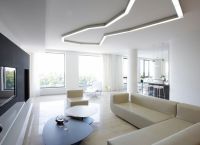 Návrh obývacího pokoje ve stylu minimalismu -2