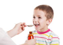 силна кашлица при лечението на детето