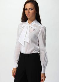 красива бяла блуза 7