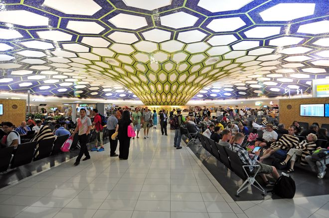 Терминал международного аэропорта Абу-Даби
