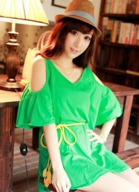 аксесоари за зелена рокля 9