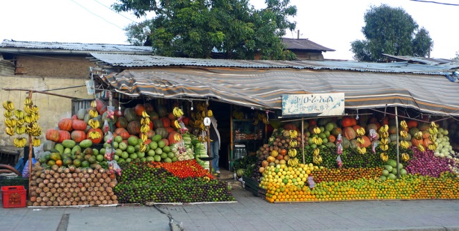 Торговля овощами и фруктами
