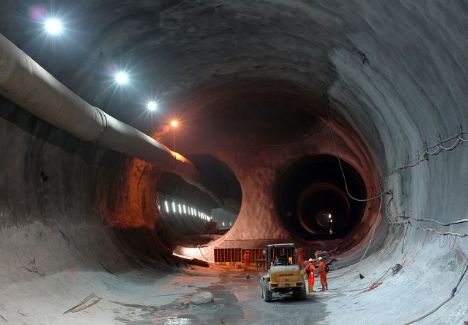 Строительство тоннеля
