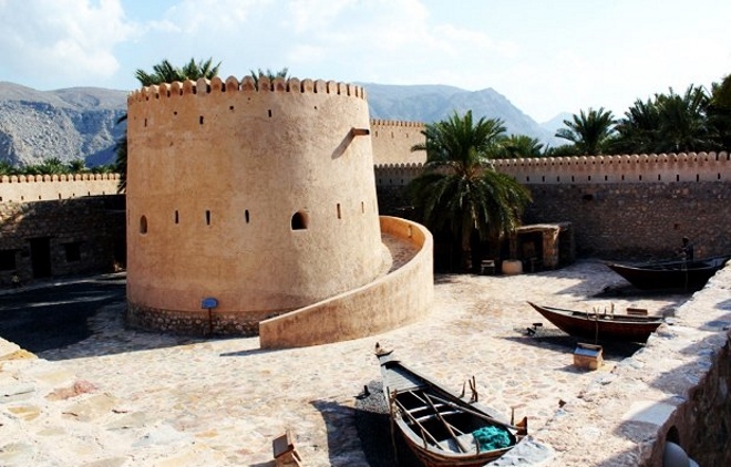 Крепость - главная достопримечательность Эль-Хасаба
