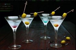 alkoholické koktejly s martini doma