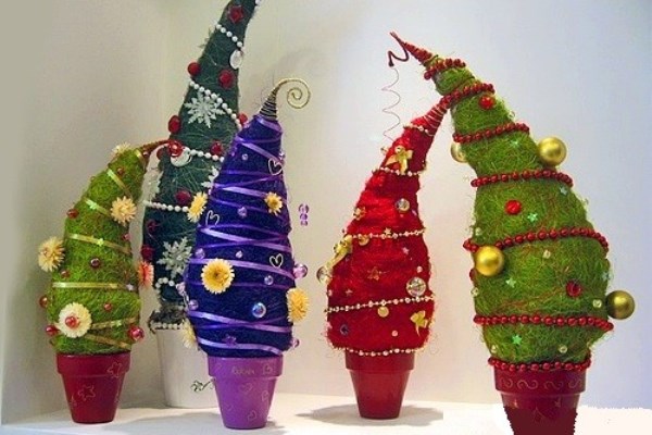 занаятите в детската градина по тема "Коледа" 3