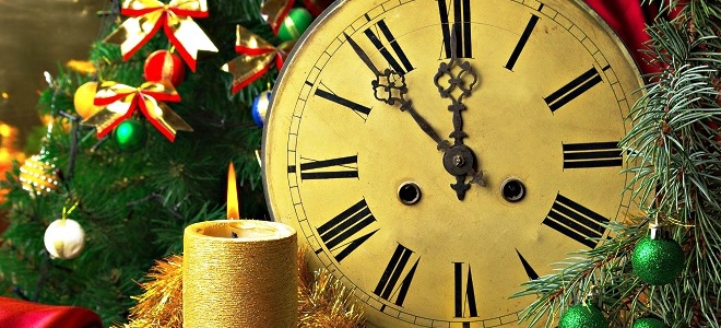 Noworoczne zegarki wykonane ręcznie na nowy rok