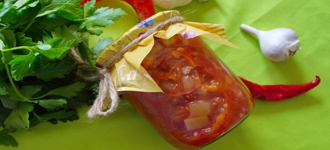 Teschin език с доматено пюре за зимата