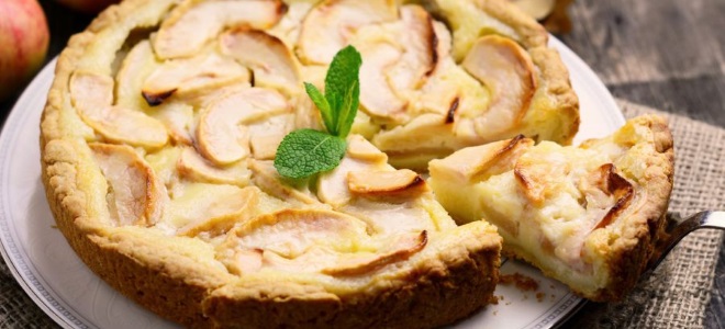 Tsvetaevsky jablečný koláč recept