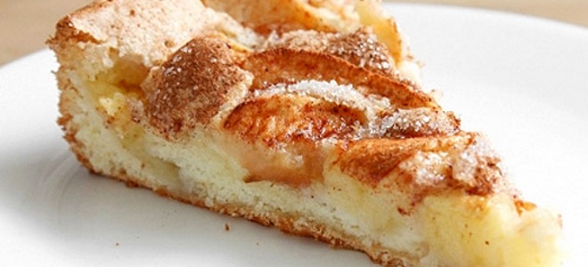 Pie "Charlotte" s jablky - recept