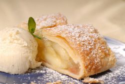 apple strudel puff pastry recept