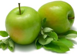 zelené přínosy pro zdraví jablek