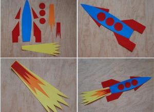 как да направите ракета от хартия 2