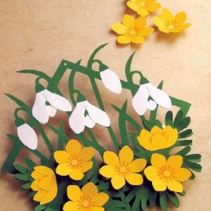 primroses applique 12