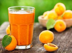 apricot recept za sok