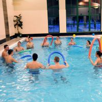 vodní aerobik hubnutí cvičení