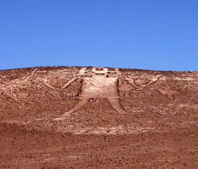 Obra z pouště Atacama