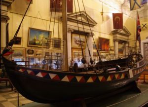Экспонат морского музея