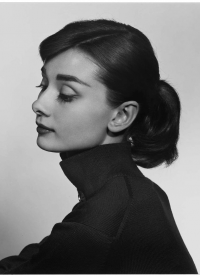 прическа в Audrey Hepburn7