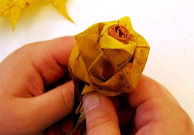 Jesenski cvet z lastnimi rokami za vrtec 17