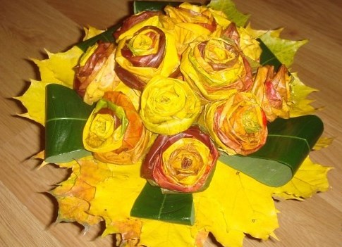 Podzimní bouquet do-it-yourself school 12