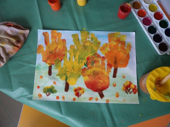 есенни рисунки за детска градина 2