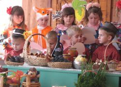 конкурси за есенния фестивал в детската градина