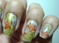 manicure jesienny 3