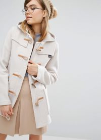 podzimní dámský kabát s kapucí 13