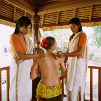 Ayurvedska masaža z gobami
