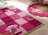 dywany dziecięce w pokoju dla dziewczynek 1
