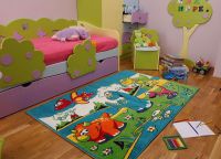 детски килими в стаята за момичета 7