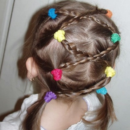 fryzury dla dzieci na każdy dzień 5