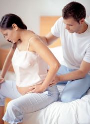 Массаж спины при беременности