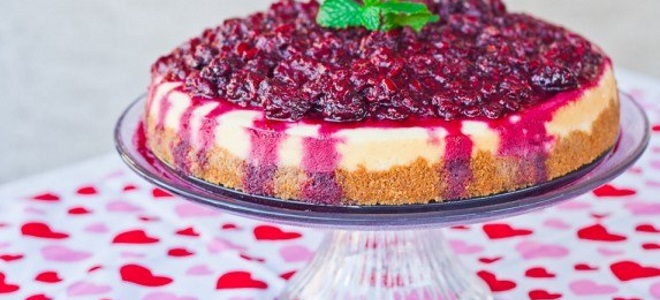 Малина Cheesecake - рецепта