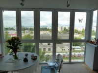 Balkon z przeszkleniem panoramicznym - design4