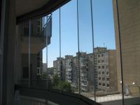 Balkon z panoramicznymi oknami - design7