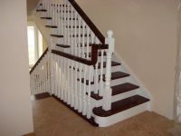 izrezbareni ograde od drvenih stepenica 1