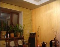 Wewnątrz pnia bambusa w wallpaper3