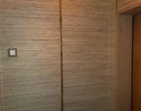 bambusowa tapeta we wnętrzu korytarza1