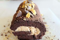roll banan czekoladowy