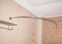 завеса пръчка в банята 5