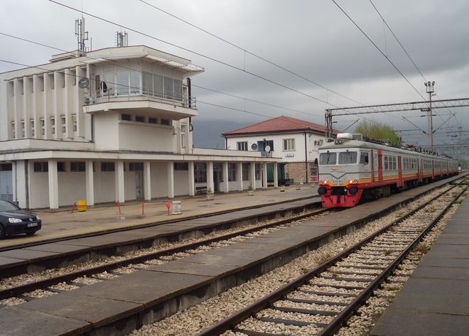 Железнодорожный вокзал в Баре