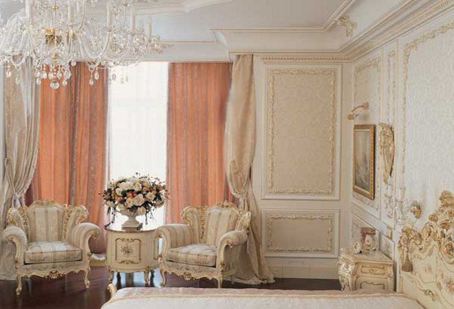 barokní ložnice