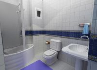 Projekt łazienki z kabiną prysznicową5